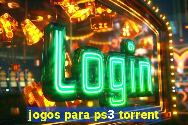 jogos para ps3 torrent